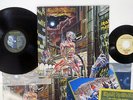 IRON MAIDEN SOMEWHERE IN TIME EMI S33-1003,BRP-1012 JAPAN PROMO POSTER 2XLP+7