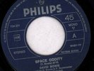 DAVID BOWIE Space Oddity 7 INCH VINYL Belgium Philips 1969 White Paper Outer