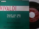 LUBEN YORDANOFF - SAGUER / VIVALDI violin concerto op.43 / DUCRETET-THOMSON
