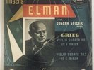 MISCHA ELMAN Grieg Violin Sonata 1 In F Violin Sonata 3 In C Minor orig LL 1253