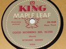 Wynonie Harris Good Rockin' Tonight / Good Morning Mr. Blues 78 RPM E E