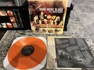 None More Black- File Under Black Orange Color Vinyl LP Original Pressing