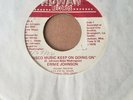 ERNIE JOHNSON DISCO MUSIC KEEP ON GOING ON/DREAMS TO REMEMBER 45-PROMO-RSD