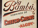 Cheech and Chong Big Bambu LP Album w/ Rolling Paper