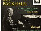 SXL WBG BACKHAUS/BOHM MOZART CONCERTO PIANO K595 // SONATA K331 VG+/VG++
