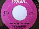 The Artistics This Heart Of Mine Okeh Northern Soul Oldie Midtempo
