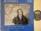 Rossini String Sonatas   Argo ZRG 506 Grooved Oval Ed1 Marriner Lp
