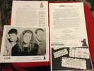 LOW RARE 1996 ORIGINAL Transmission EP PRESS KIT PHOTO Joy Division Albini MN LP