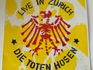 Die Toten Hosen - Live in Zürich, Original 2LP-Vinyl Album,1989, Bandit Records