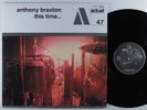 ANTHONY BRAXTON This Time GET BACK LP VG+ italy 180g audiophile reissue #
