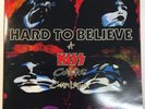 HARD TO BELIEVE LP A KISS COVERS COMPILATION ( NIRVANA ) EX/EX 1st PRESS ; RARE