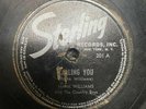 Hillbilly 78 Hank Williams - Calling You STERLING WALL HANGER
