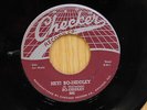 Bo Diddley Blues 45 Hey Bo Diddley bw Mona on Checker