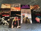 Vintage Vinyl Records Classic Rock Black Sabbath Led Zeppelin Pink Floyd
