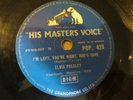 Elvis Presley 78 I'm Left You're Right She's Gone / How Do You Think I Feel HMV