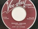 John Lee Hooker Boogie Chillun/ Tennessee Blues VEE JAY 45 RARE BLUES VJ 319