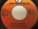 Modern Soul - Prince Phillip Mitchell - In Her Own Way / You're Gonna Come 45