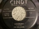 DOO WOP 45 ORLANDOS CINDY 3006 CLOUDBURST / OLD MacDONALD