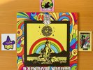 BLACK MAGICK SS: RAINBOW NIGHTS - DEEP YELLOW VINYL LP - & 3 Sticker Set - NEW