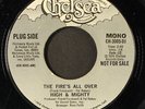 HIGH & MIGHTY: the fire's all over / mono CHELSEA 7