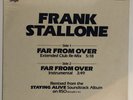 Frank Stallone - Far From Over 1983 12’ Single 45rpm Sealed Limited Edition