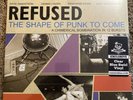 REFUSED Shape Of Punk To Come 2xLP CLEAR BLUE SWIRL Vinyl /500 Newbury Comics