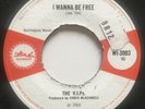 THE V.I.P.s rare I Wanna Be Free mod garage UK Island 45 LISTEN