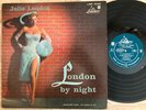 JULIE LONDON LONDON BY NIGHT 1958 US LIBERTY ORIGINAL LRP-3105 TURQ DG LABELS EX