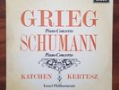GRIEG SCHUMANN Piano Concerto KATCHEN KERTESZ DECCA UK ED1 SXL 6028 VINYL LP EX
