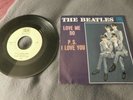 THE BEATLES Love Me Do & PS I Love You VG 1964 Tollie T 9008 PICTURE SLEEVE