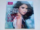 Selena Gomez A Year Without Rain Exclusive Aqua w/ Black Splatter Vinyl LP New