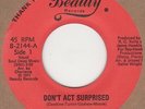 Charisma Don't Act Surprised Beauty Soul Northern Motown