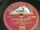 Lale Anderson 78 rpm Lili Marleen / Drei Rote Rosen