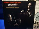 @COLUMBIA SAX 2411 *BLUE/SILVER* OISTRAKH* BRAHMS VIOLIN CTO* KLEMPERER* NM