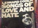 LEONARD COHEN SONGS OF LOVE AND HATE LP RECORD