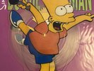 The Simpsons Do The Bartman Shaped Picture Single Excellent Vinyl Record GEF87P