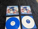 SONIC ADVENTURE VINYL RECORD BRAVE WAVE CIB WORKS GREAT WHITE AND BLUE 