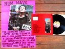 VARIOUS NEW WAVE LP UK 1977 ORIG +POSTER PATTI SMITH DAMNED RAMONES RARE PUNK