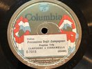 Italian Bagpipe Columbia E7315 78 RPM ZAMPOGNE CIARAMELLE Zampognari Zampogna