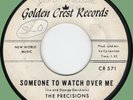PRECISIONS Someone to Watch Over Me / Cleopatra 45rpm Golden Crest 1962 WLP