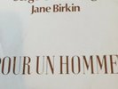 vynil 45 tours serge gainsbourg jane birkin pour un homme CARON PARIS