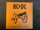 AC/DC For Those About To Rock (1981) Atlantic SD11111 - Embossed - EX/VG+