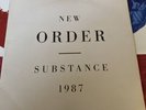 Embossed New Order Substance Double LP Vinyl Original 1987 First Ed  Fact 200