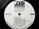 Led Zeppelin III 1969 Atlantic SD-7201 Promotional DJ Copy Monaural White Label