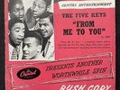 The Five Keys From Me To You UK Promo 7” PS 45 Single Sided “Rush Copy”