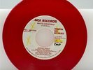 George Strait White Christmas b/w Merry ... 45 Promo Red Vinyl 1986 NEAR MINT