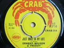 ERNEST WILSON & FREDDY Just Once In My Life GLEN ADAMS Mighty Organ UK 7