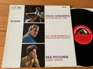 ASD 655 *ELGAR - CELLO CONCERTO  *JACQUELINE DU PRE *HMV/EMI 1st UK *BARBIROLLI
