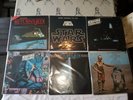 6 X Star Wars/RETURN OF JEDI/EMPIRE STRIKES BACK-VINYL RECORDS-EXCELLENT