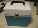 RECORD CASE - 45 rpm Case FULL  BEATLES STONES QUEEN KISS CLAPTON